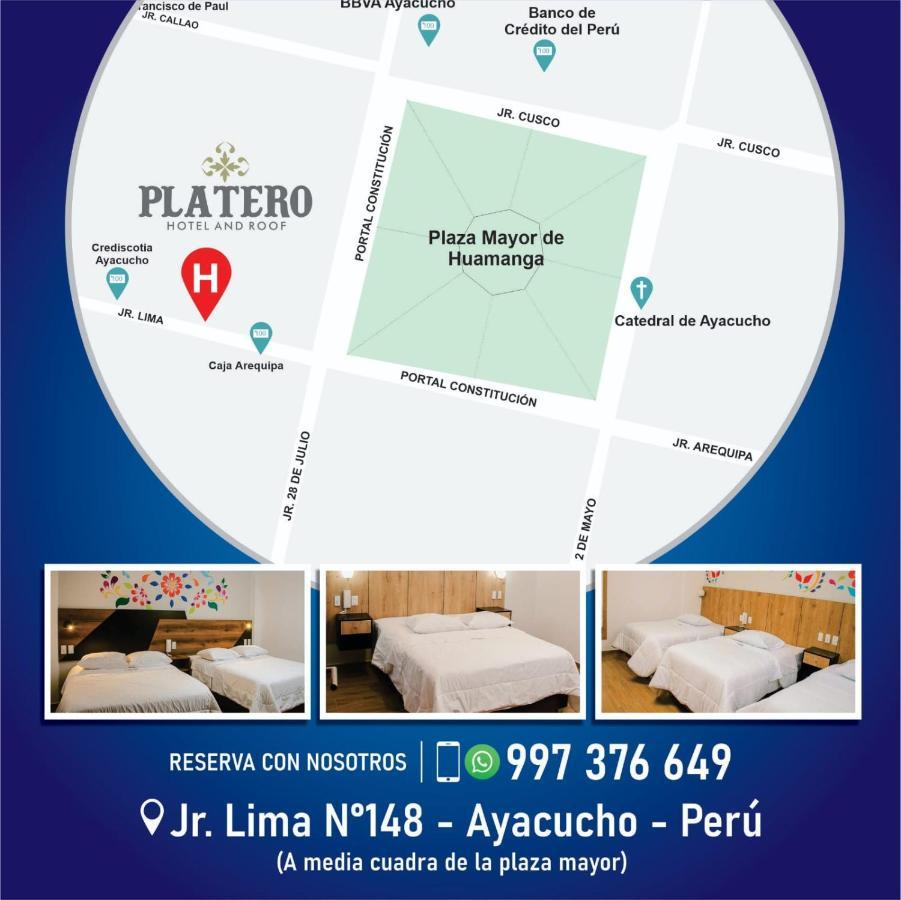 Platero Hotel Ayacucho Luaran gambar